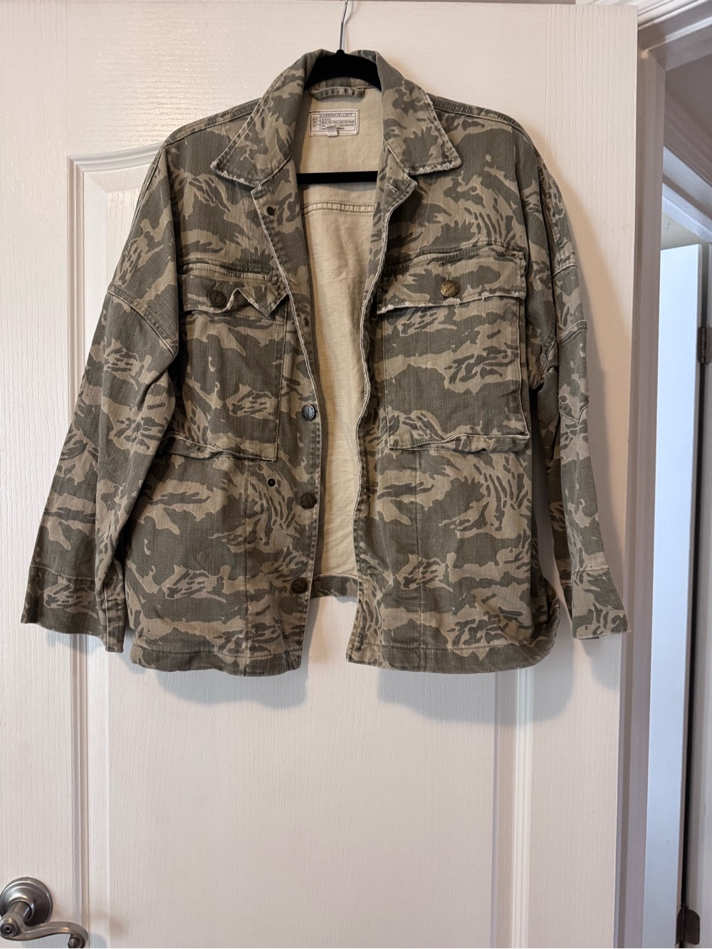 Current/Elliott Camo Jacket Size 3